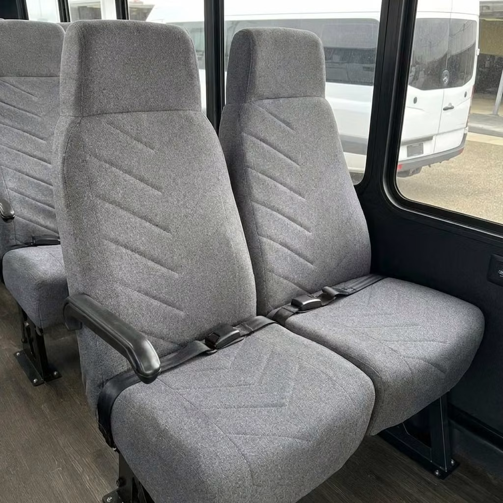 enterprise 18 passenger minibus high back seats