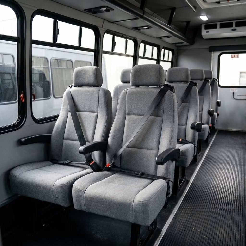 enterprise 35 passenger minibus reclining seats