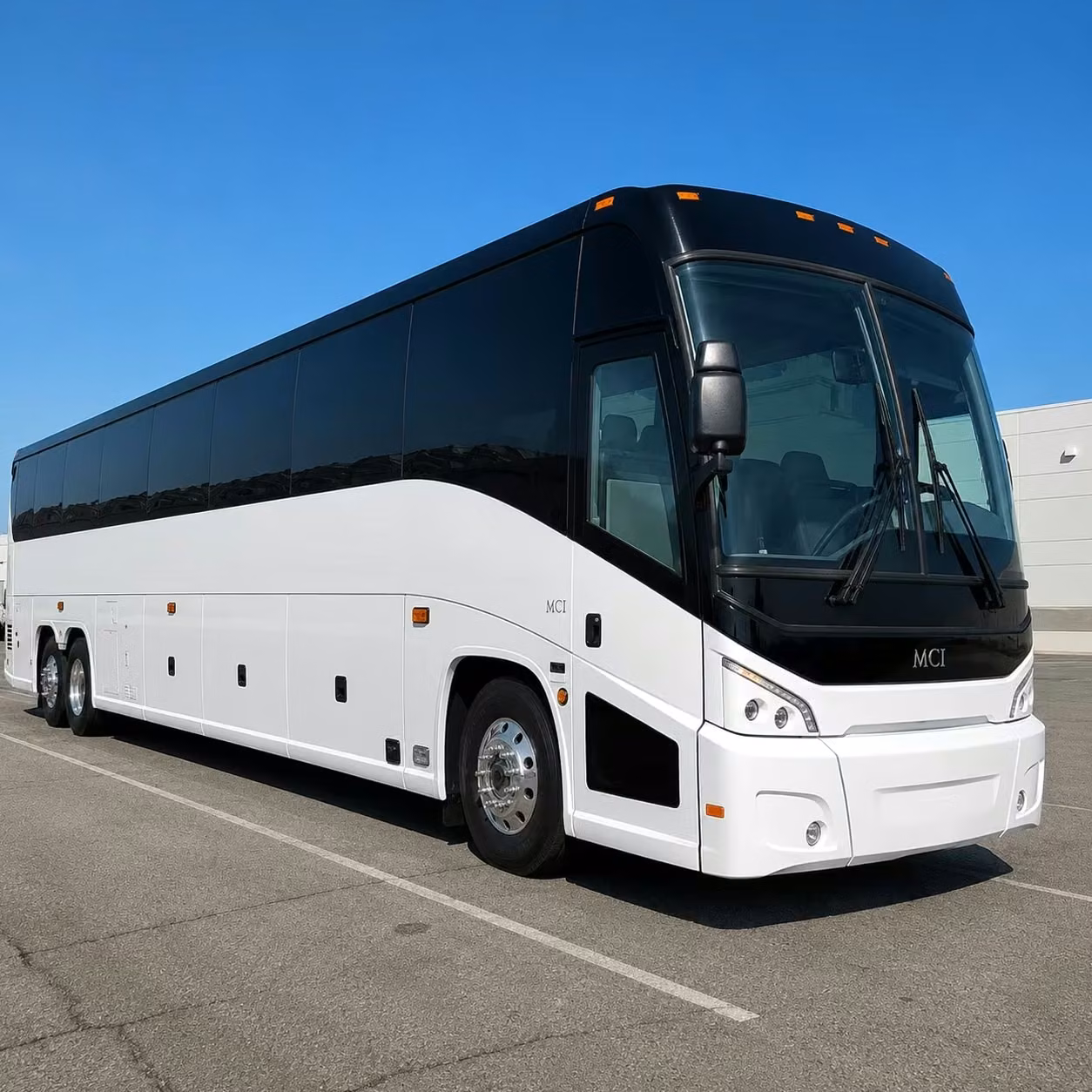 enterprise 56 passenger charter bus rental