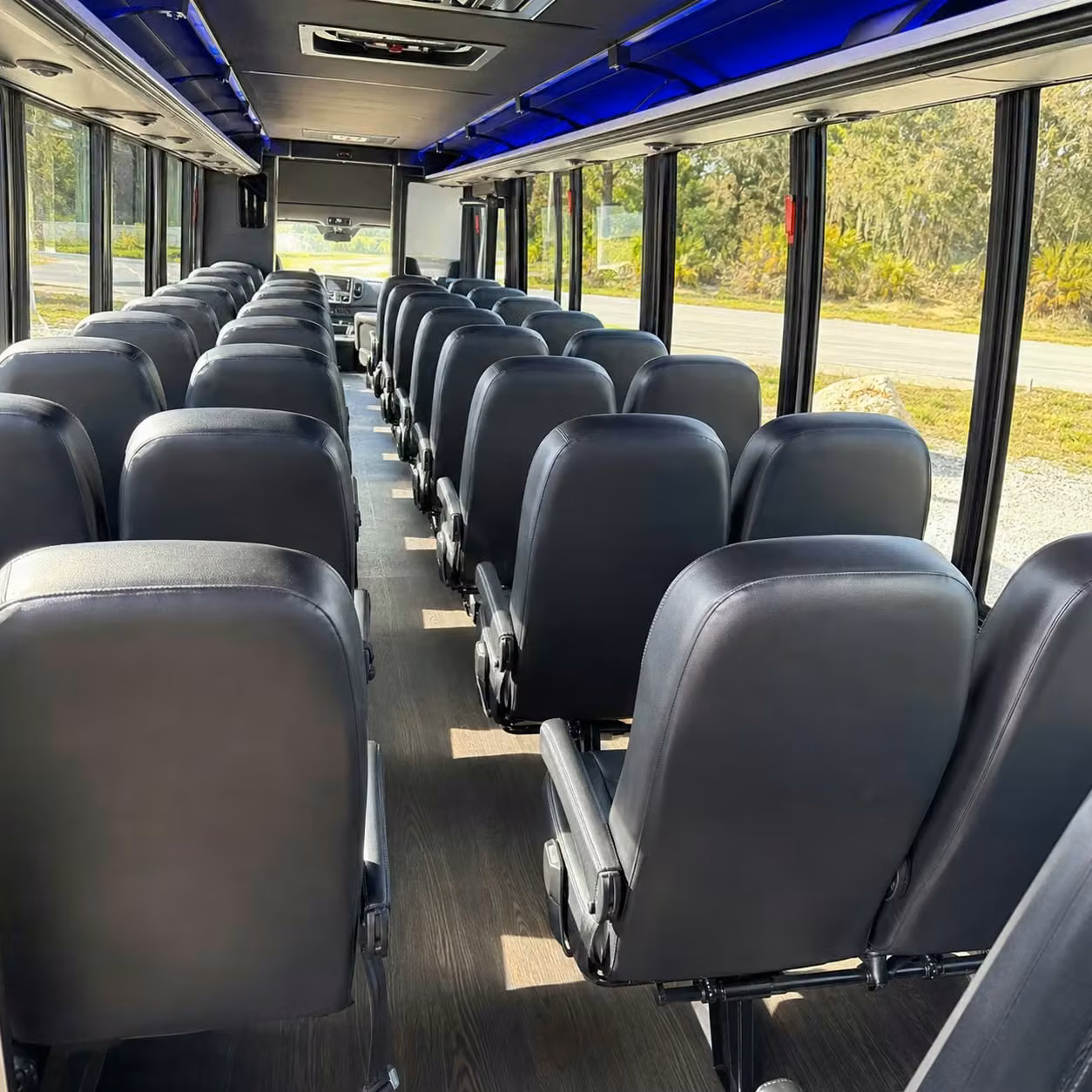 enterprise minibus interior 3