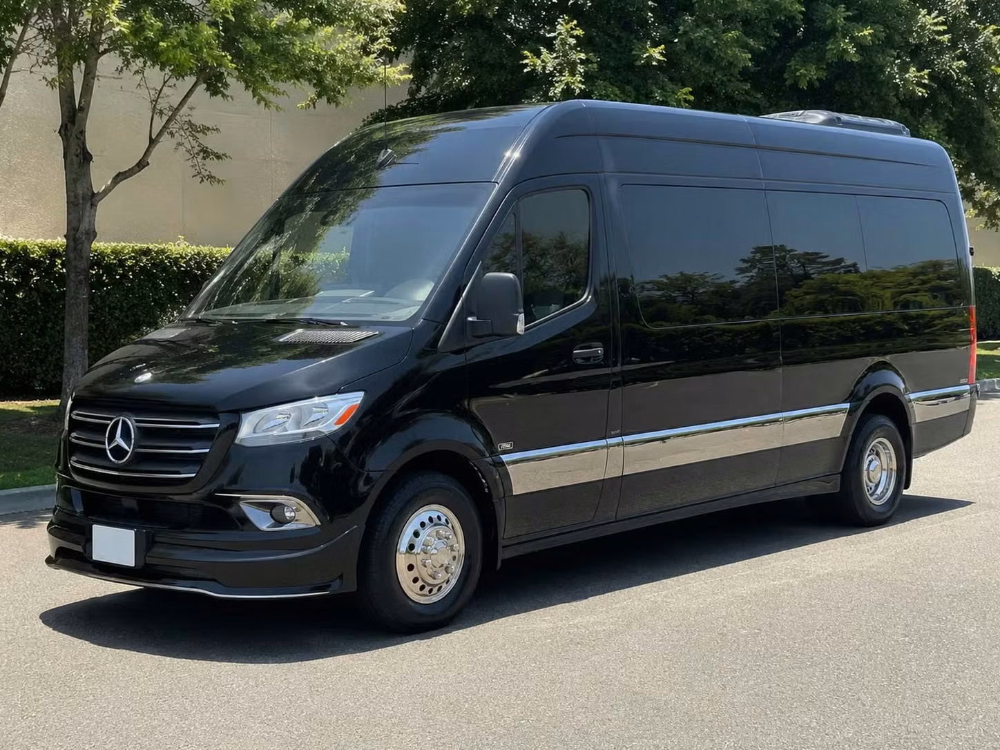 enterprise sprinter van rental with driver